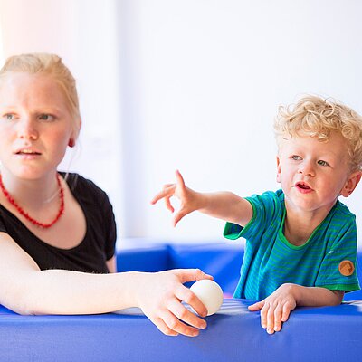 Frühförderung in der Kinderkrippe Hochried in Murnau