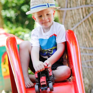 Der Spielplatz der Kita Hochried in Murnau